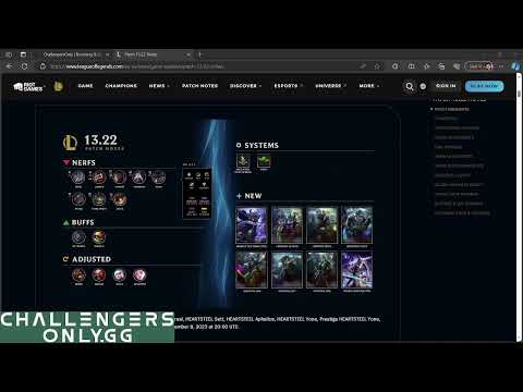 13.22 Patch Notes Rundown