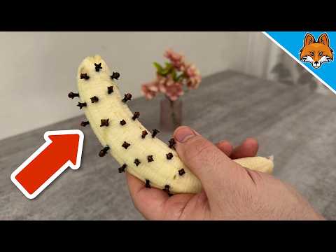 Mete clavos en un plátano y MIRA LO QUE PASA💥(Truco secreto)🤯