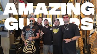 CONHECI A AMAZING GUITARS E TOQUEI EM GUITARRAS INCRIVEIS!!!