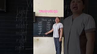 Words with igh #reading #vocabulary  #education