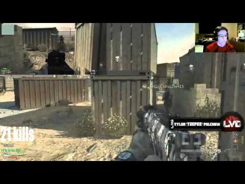 Trolling MLG Pro "TEEPEE" During his Live Stream!!!1! | NO MOAB FOR YOU |