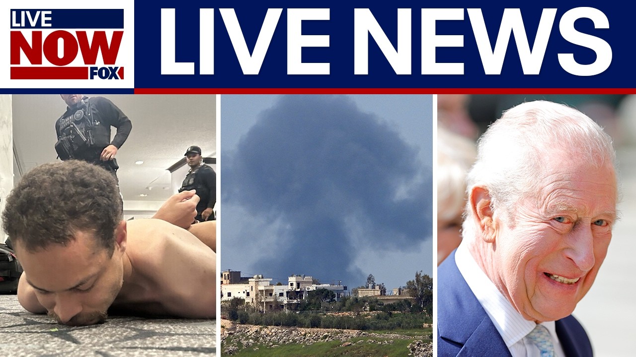 LIVE NEWS: WH Correspondents Dinner shooting, Iran latest, King Charles U.S. visit