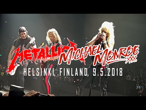 Metallica and Michael Monroe: Dead, Jail or Rock 'N Roll, 9.5.2018