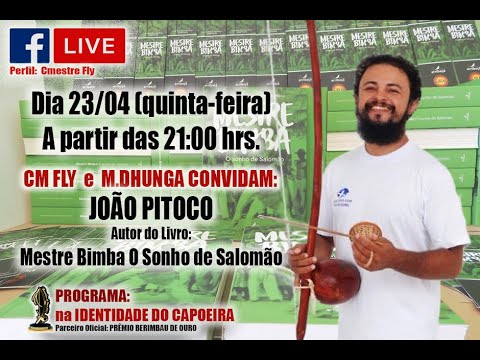 18ª LIVE NA IDENTIDADE DO CAPOEIRA - JOÃO PITOCO