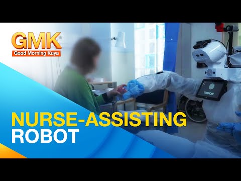 Healthcare Robot na kayang umaasiste sa mga pasyente Techy Muna