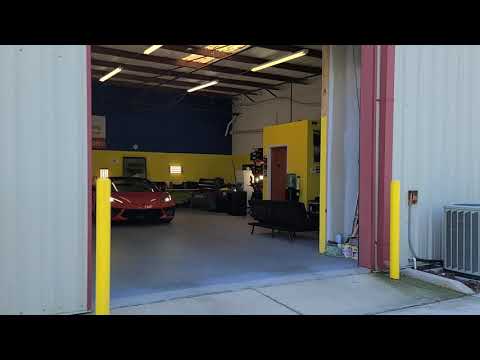 2021 Chevrolet Corvette Stingray C8 Windows Tinted with Xpel XR Prime Black Ceramic 30% Window Film