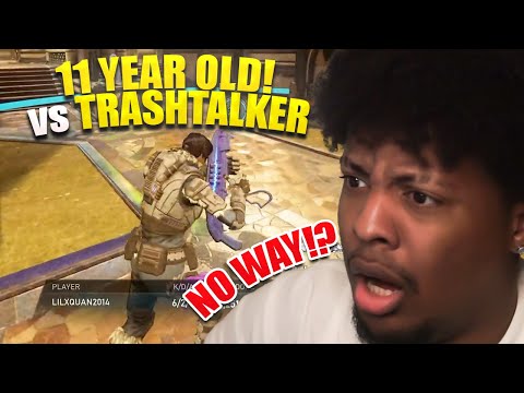11 Year Old Gears of War Player vs Trashtalker! - GEARS 5