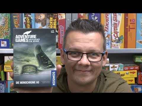 Adventure Games - Die Monochrome AG (Kosmos) - ab 16 Jahre - "pure Faszination"