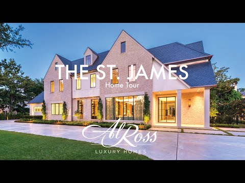 The St. James, a new-construction masterpiece by Al Ross Luxury Homes | River Oaks, Houston Texas