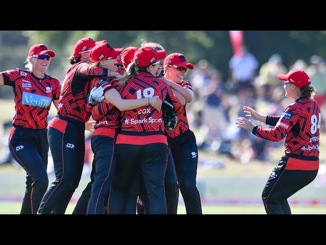 Hagley Final Thriller  | Blaze v Magicians | SHORT HIGHLIGHTS | Dream11 Super Smash | Christchurch