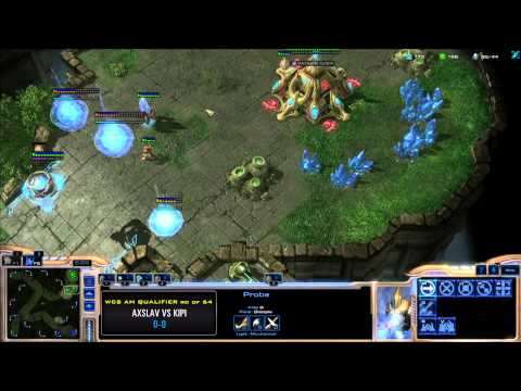 Axslav vs Kipi - Game 1 - WCS AM Challenger League Qualifier