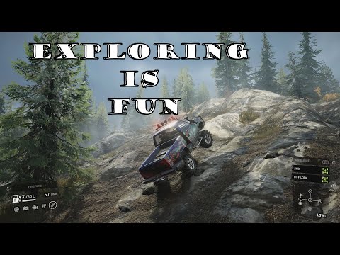 Exploring Smithville Dam! (Snow Runner Xbox One X) 4k