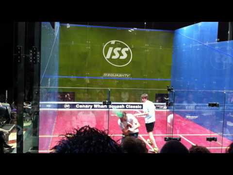 ISS Canary Wharf Squash Classic Round 1 - Barrington vs Karwalski 2.MOV