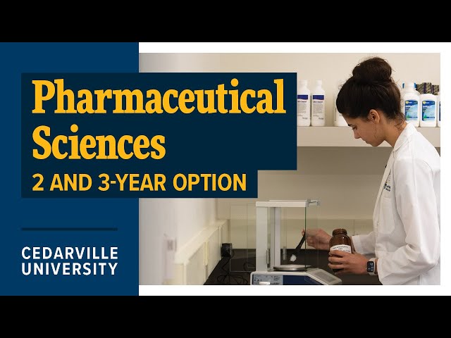 Thumbnail for video titled: Why Study Pharmaceutical Sciences at Cedarville University?