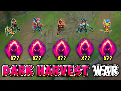 WE HAD A DARK HARVEST STACKING CONTEST AND... WHO WINS?