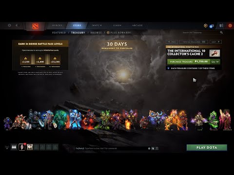 TI10 Chest Opening ~ Collector's Cache II (RARE SET)