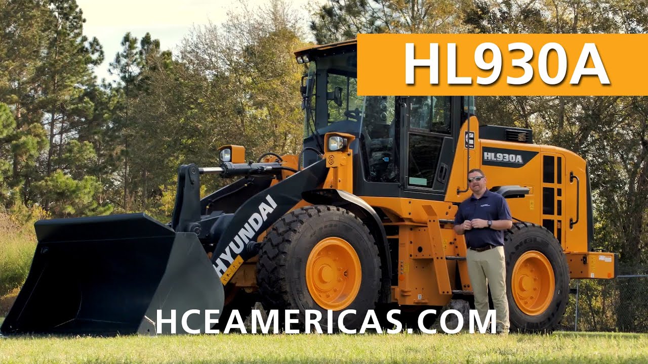 HL930A Wheel Loader Product Features - Machine Walkaround