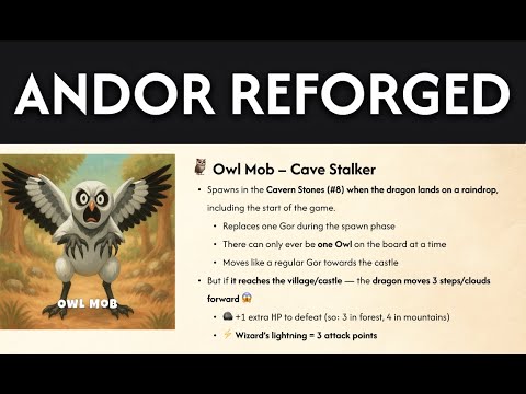 Andor The Family Fantasy Game REFORGED — Mobs Pack