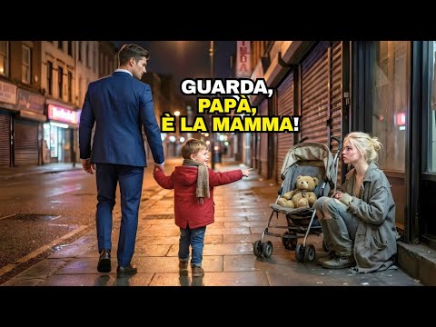 MILLIONAIRE IGNORED THE BEGGAR — UNTIL HIS SON STOPPED, TURNED AROUND, AND SAID, “DAD, IT’S MOMMY.”