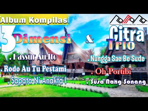 Lagu Batak Golden Memories ( 3 Dimensi & Trio Citra ) - PoP Batak Nostalgia Paling Enak Di Dengar.