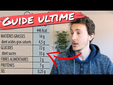 VALEURS NUTRITIONNELLES : LIRE ET COMPRENDRE - GUIDE ULTIME !