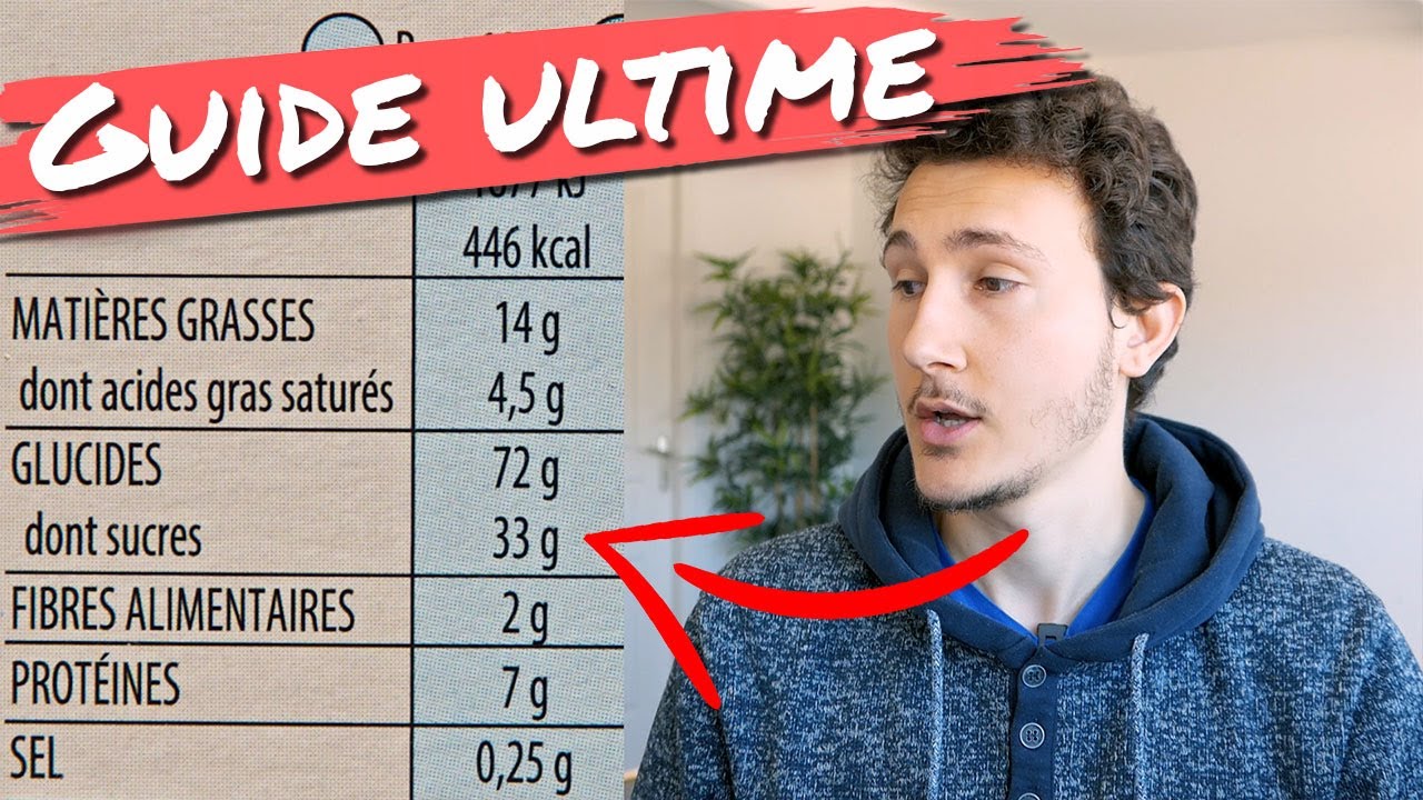 VALEURS NUTRITIONNELLES : LIRE ET COMPRENDRE - GUIDE ULTIME !