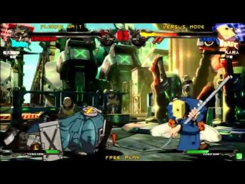 2015/1/17 GGXrd Mikado 3on3 Part 1