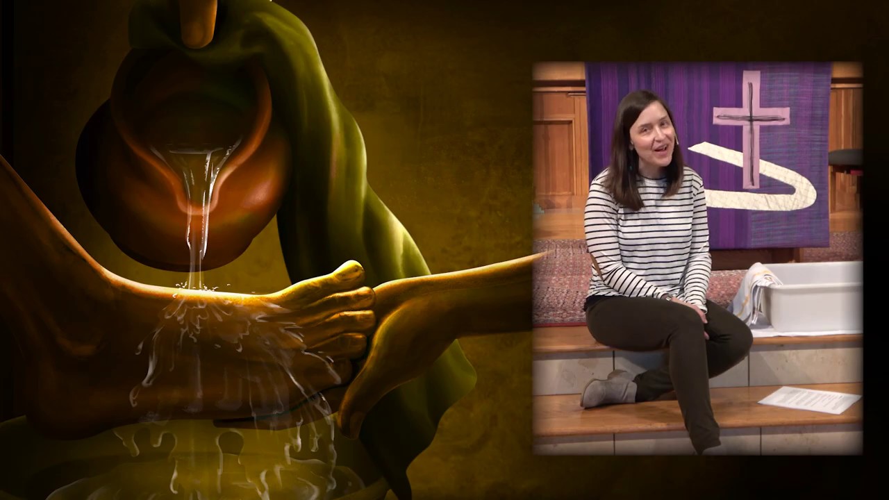 Maundy Thursday Foot Washing Instructions with Pastor Ann