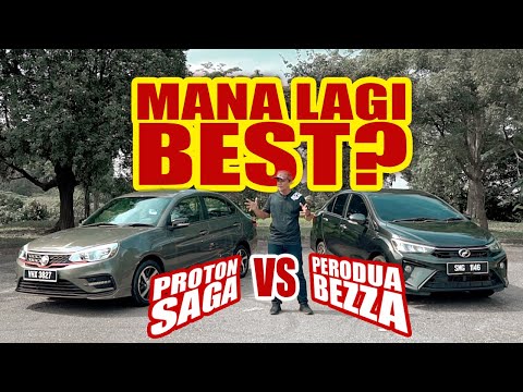 Sedan Rahmah mampu milik, Proton Saga atau Perodua Bezza?