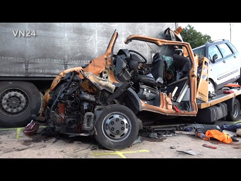 22.09.2022 - VN24 - Fahrer überlebt diesen Horror-Crash auf der A1 bei Gevelsberg