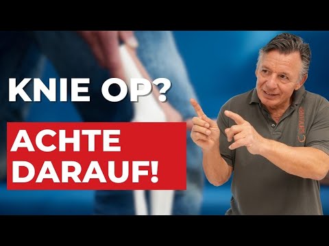 After knee surgery - Don't make these mistakes!