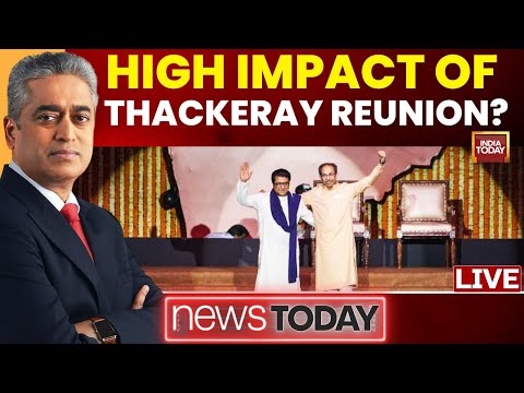 NewsToday With Rajdeep Sardesai LIVE: How Will Thackeray Reunion Impact Maharashtra Politics?