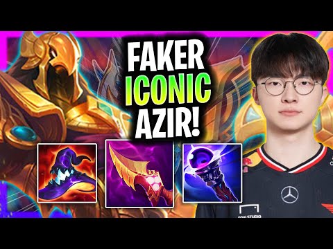 FAKER BRINGS BACK HIS ICONIC AZIR! | T1 Faker Plays Azir Mid vs Taliyah!  Season 2025