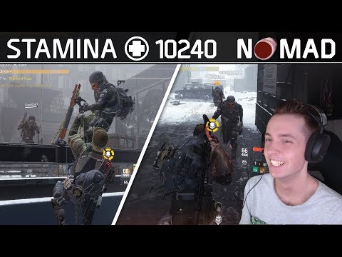 The Division | 10k Stamina Nomad DZ Marathon | Stream Highlights #15