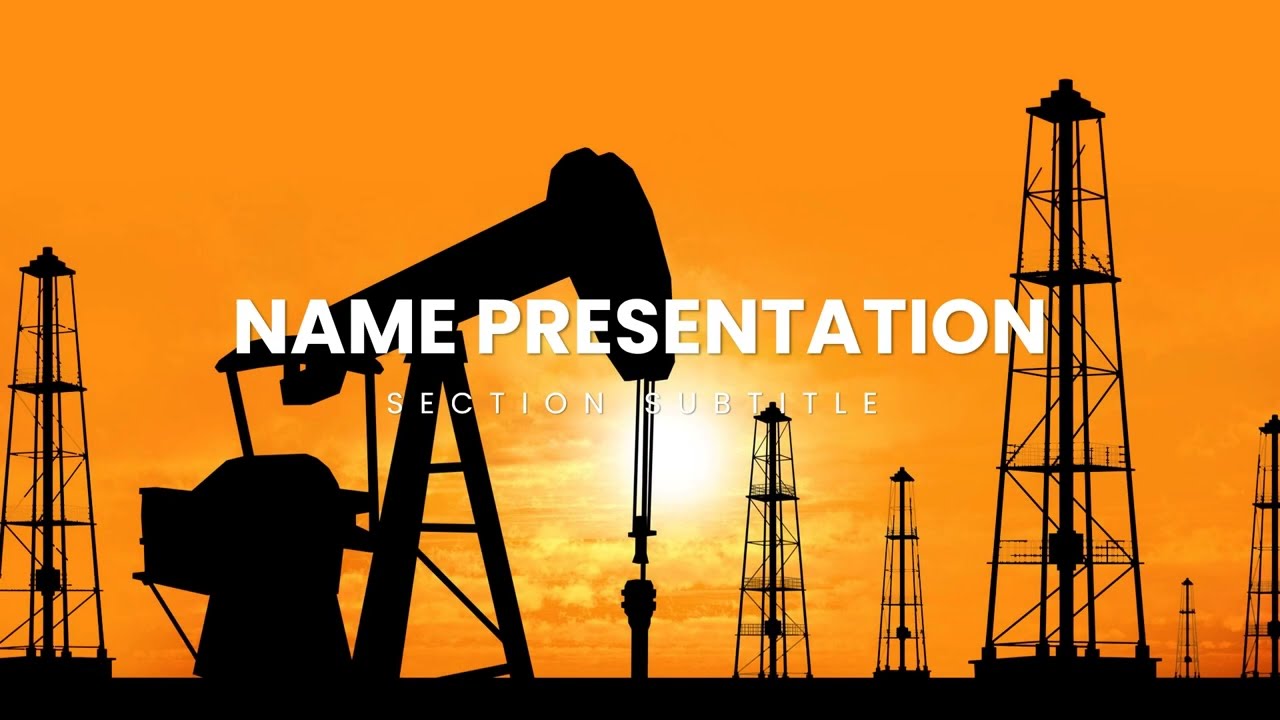 PowerPoint Presentation Template for Oil and Gas Extraction Companies: Watch Now