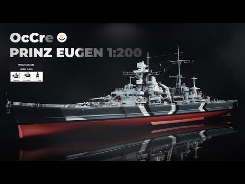 OcCre - Prinz Eugen 1:200 - Step-by-step 01