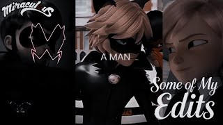 Some of my miraculous edits~ 🐞✨ #1