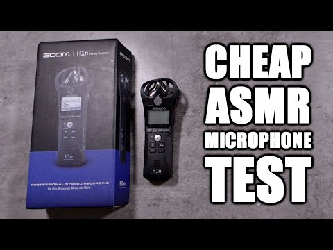 ASMR Testing a $100 Mic! - Zoom H1n [Whispers and Triggers] | Xarty ASMR