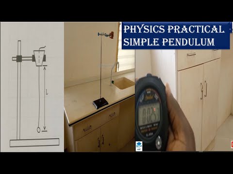Wassce Physics Practical Simple Pendulum