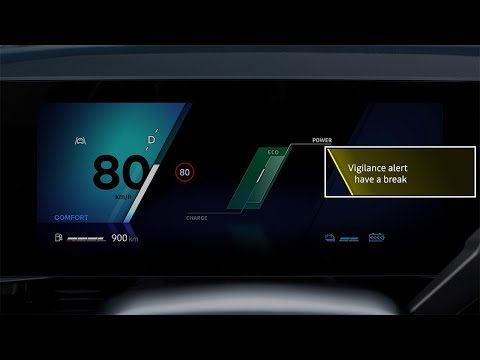 driver alertness warning - Espace full hybrid E-Tech - Renault