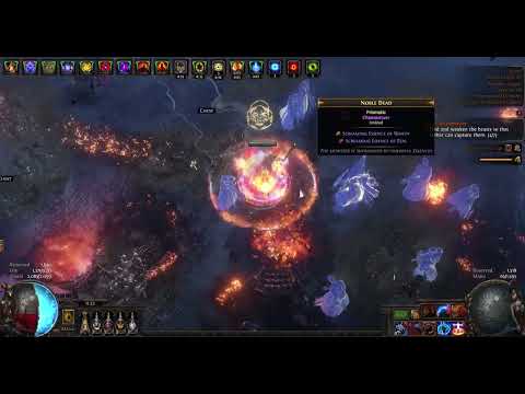 Mapping with Arc(Crackling Lance) Inq POE