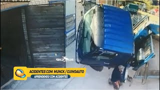 Aprendendo com Acidentes | Acidentes com munck/guindauto