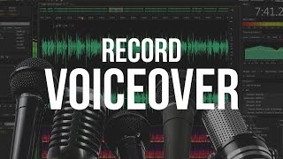 Video thumbnail for How To Record A Voice Over - Adobe Audition CS6 Tutorial by KingTutsPro