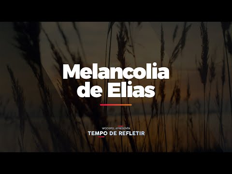 [Time to Reflect] Elijah's Melancholy