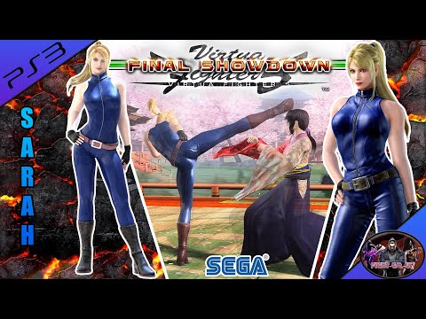 Virtua Fighter 5 Final Showdown - Sarah Bryant Arcade Playthrough [Very Hard] (PS3) (Longplay)