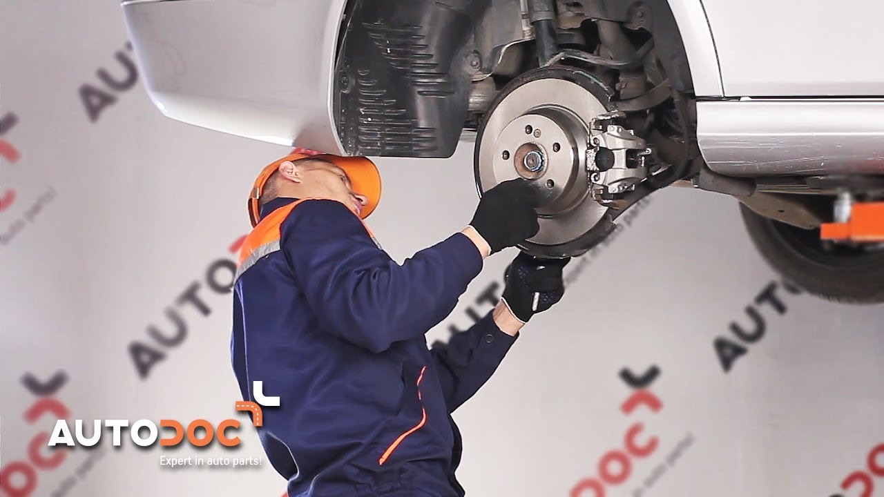 Πώς να αλλάξετε μπαρακι ζαμφορ πίσω σε Mercedes W211 - Οδηγίες αντικατάστασης