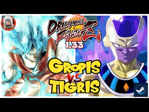 DBFZ Tigris vs Gropis (Jiren, GokuSSB, GokuUI) vs (Superbaby2, A21LC, Frieza)
