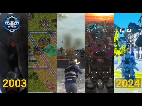 Evolution of Earth Defense Forces Games | 1080p