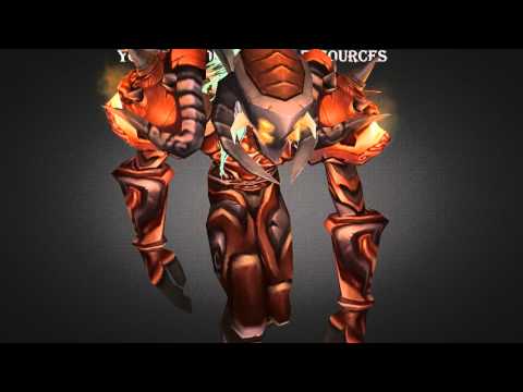 Troll Warrior Tier 4 armor set - T4 - Warbringer Battlegear / Armor