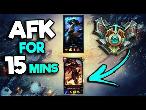 Masters vs Bronze 1v1, But the Masters Has to AFK for 15 Minutes (League of Legends)